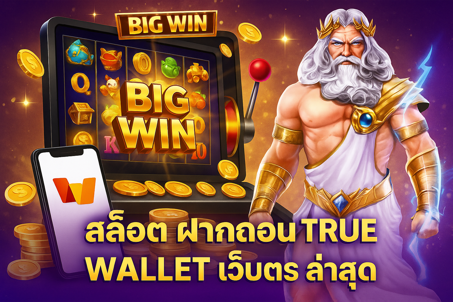 สล็อต ฝากถอน true wallet เว็บตรง ล่าสุด