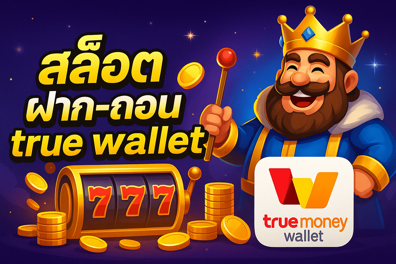 สล็อต ฝาก-ถอน true wallet