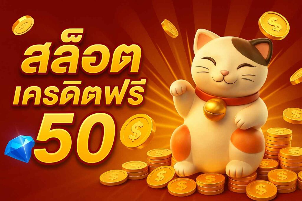 สล็อต เครดิตฟรี 50 ไม่ต้องฝากก่อน ไม่ต้องแชร์ ยืนยันเบอร์โทรศัพท์ กดรับเอง