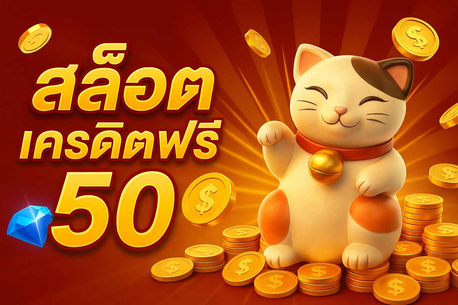 สล็อต เครดิตฟรี 50 ไม่ต้องฝากก่อน ไม่ต้องแชร์ ยืนยันเบอร์โทรศัพท์ กดรับเอง